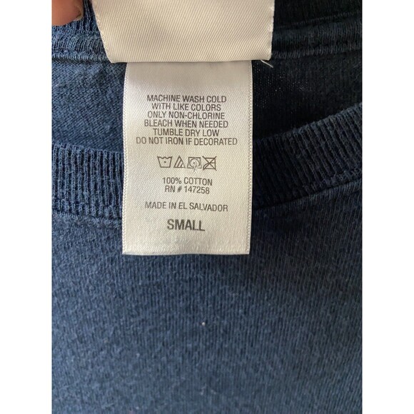 Simply Southern Low Country T shirt Womens Small Navy Blue High Class Boots - Picture 5 of 7